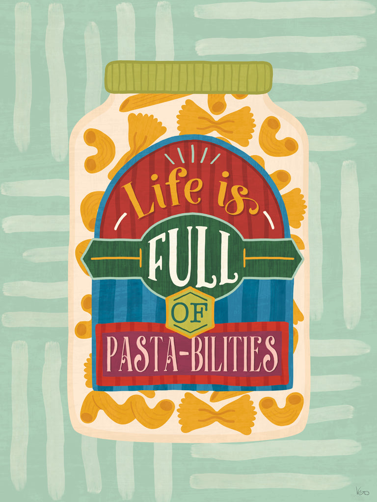 Reproduction of Pantry Packs IV by Veronique Charron - Wall Decor Art