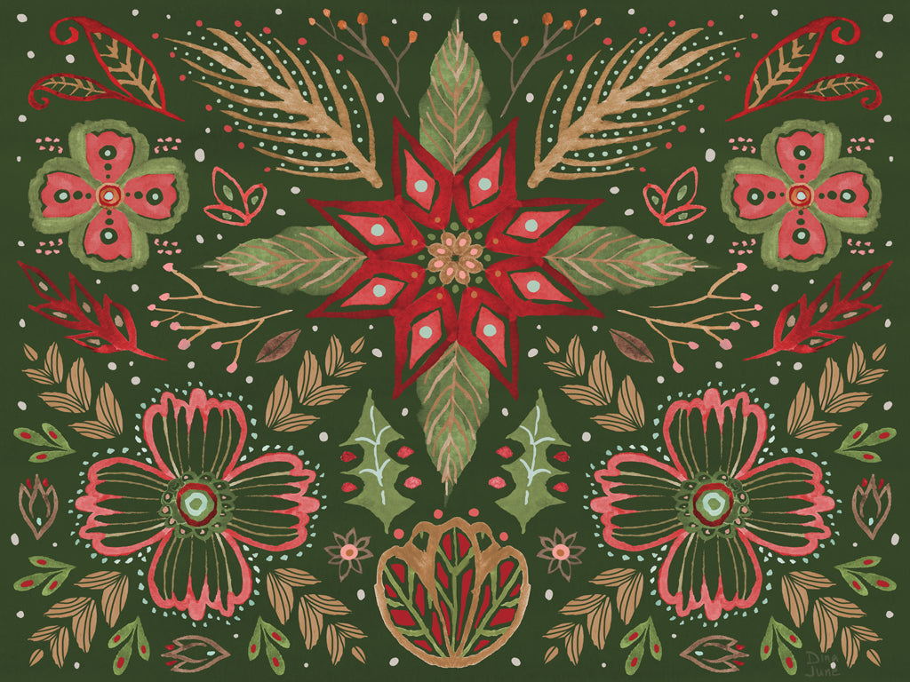 Reproduction of Holiday Lore II by Dina June - Wall Decor Art