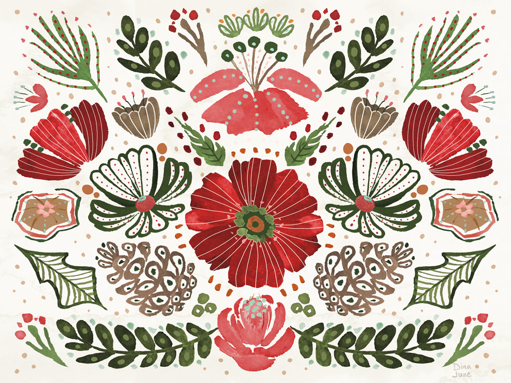 Reproduction of Holiday Lore III Light by Dina June - Wall Decor Art