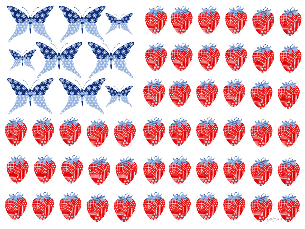 Reproduction of Berry Americana VI by Yvette St. Amant - Wall Decor Art