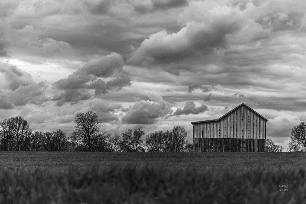 Reproduction of Barn Storms by Nathan Larson - Wall Decor Art