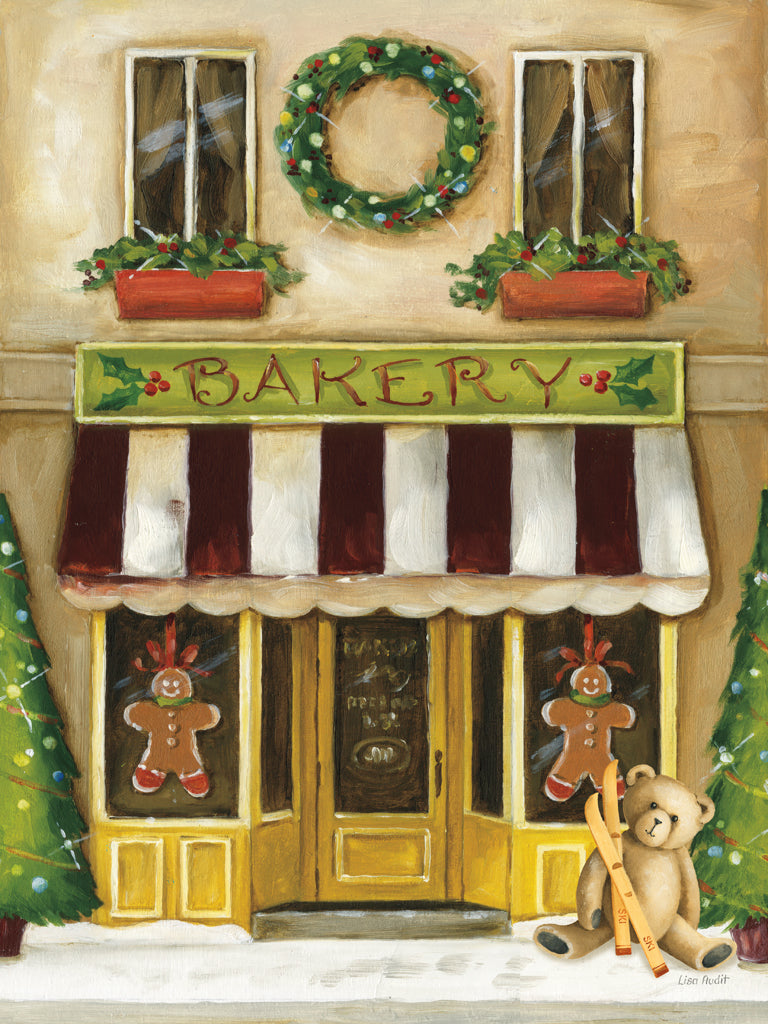 Reproduction of Winter Teddy Bears III by Lisa Audit - Wall Decor Art