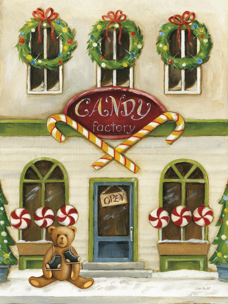 Reproduction of Winter Teddy Bears V by Lisa Audit - Wall Decor Art