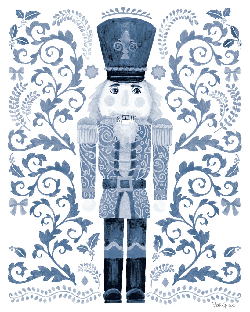 Reproduction of Decorative Holiday II Grey by Beth Grove - Wall Decor Art