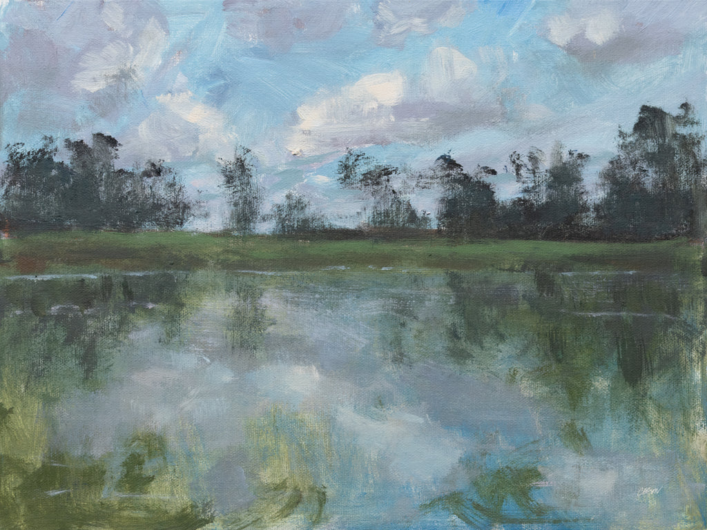 Reproduction of Reflections on the River by Carson Overstreet - Wall Decor Art