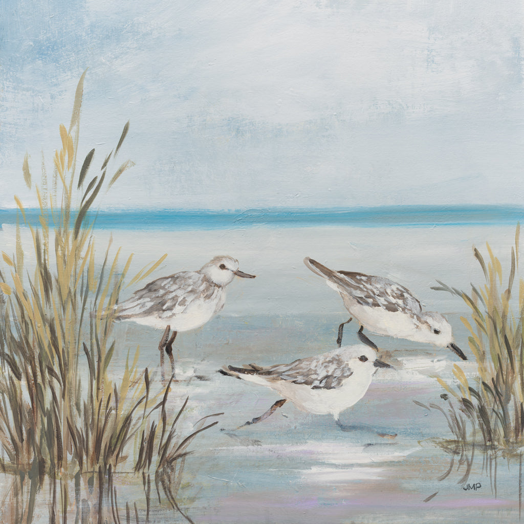Reproduction of Beach Birds II by Julia Purinton - Wall Decor Art