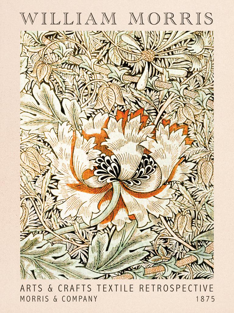 Reproduction of William Morris Poster I by Wild Apple Portfolio - Wall Decor Art