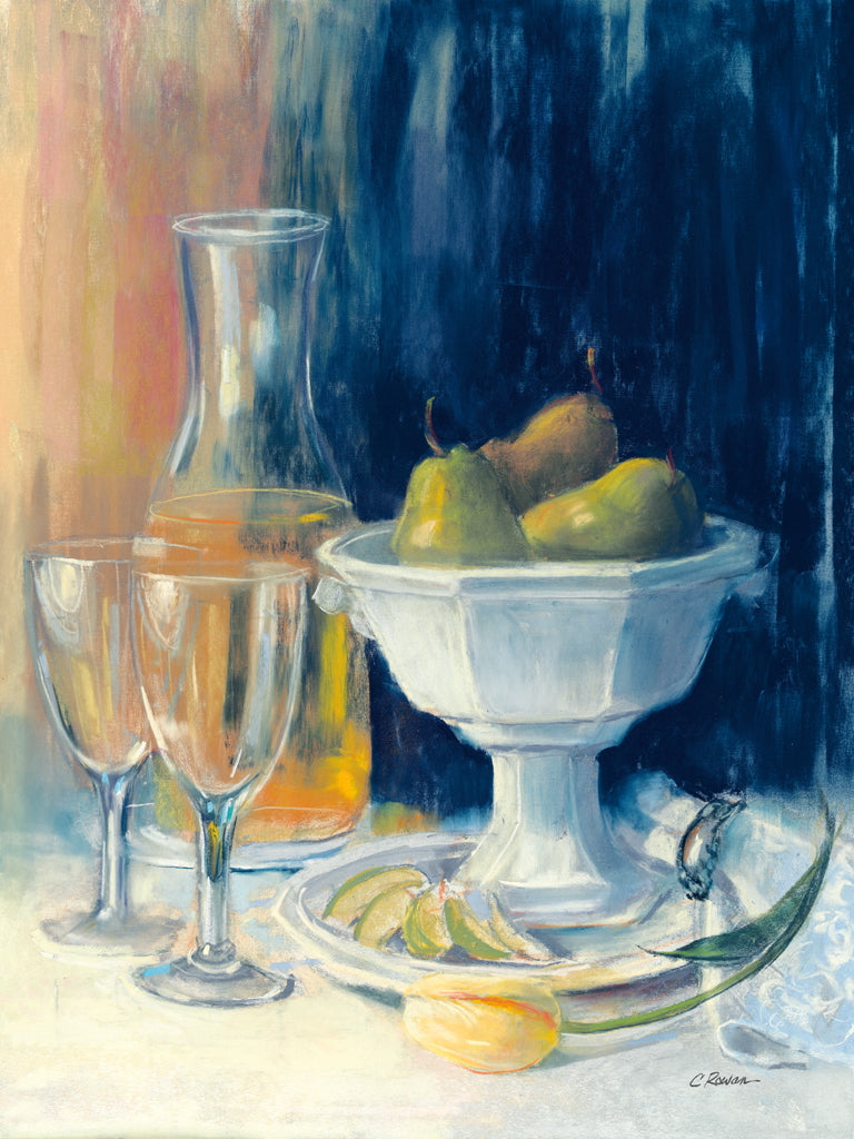 Reproduction of Ironstone Pears by Carol Rowan - Wall Decor Art