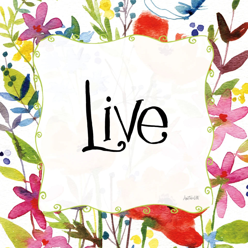 Live by Anne Tavoletti