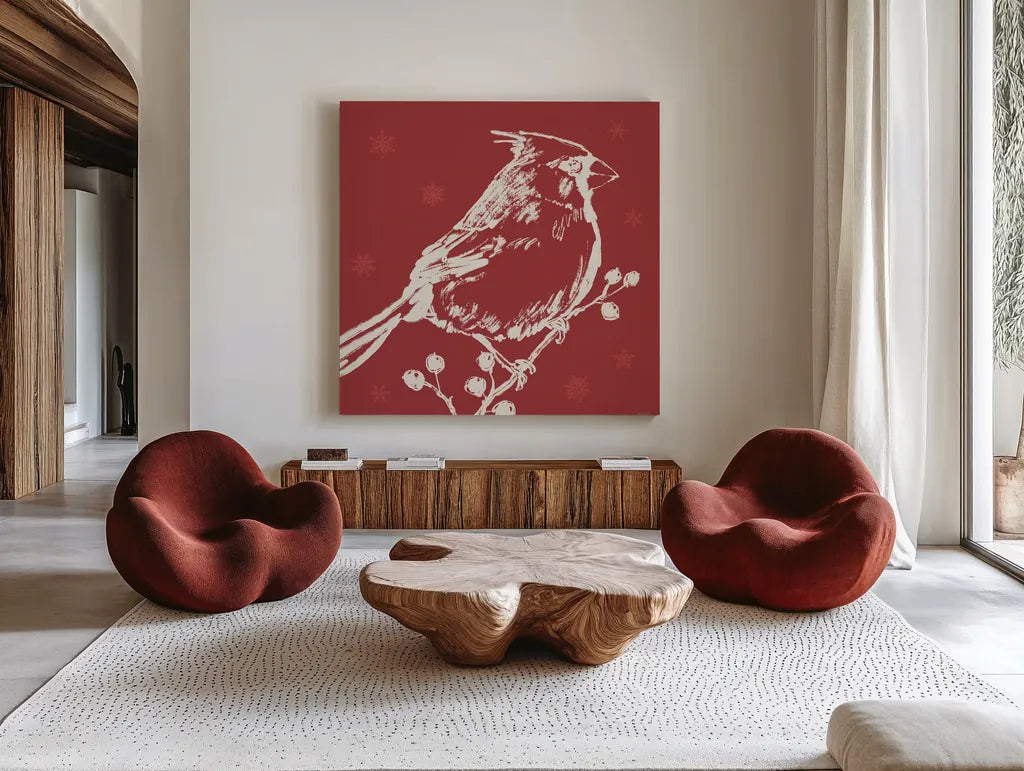 Seasonal Shades VIII by Anne Tavoletti. Shown as extra-large giant wall art in a modern living room. Available as an archival giclee rolled canvas, fine art paper, or poster print. SKU 81766a.