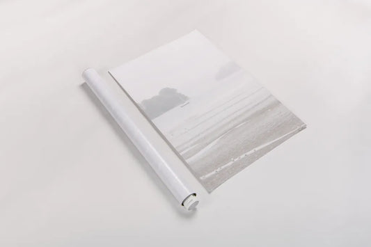 Misty Morning I by Deborah Revell. shown as a rolled paper print. Available as archival giclee rolled canvas, fine art paper, or poster print. SKU 101147h.
