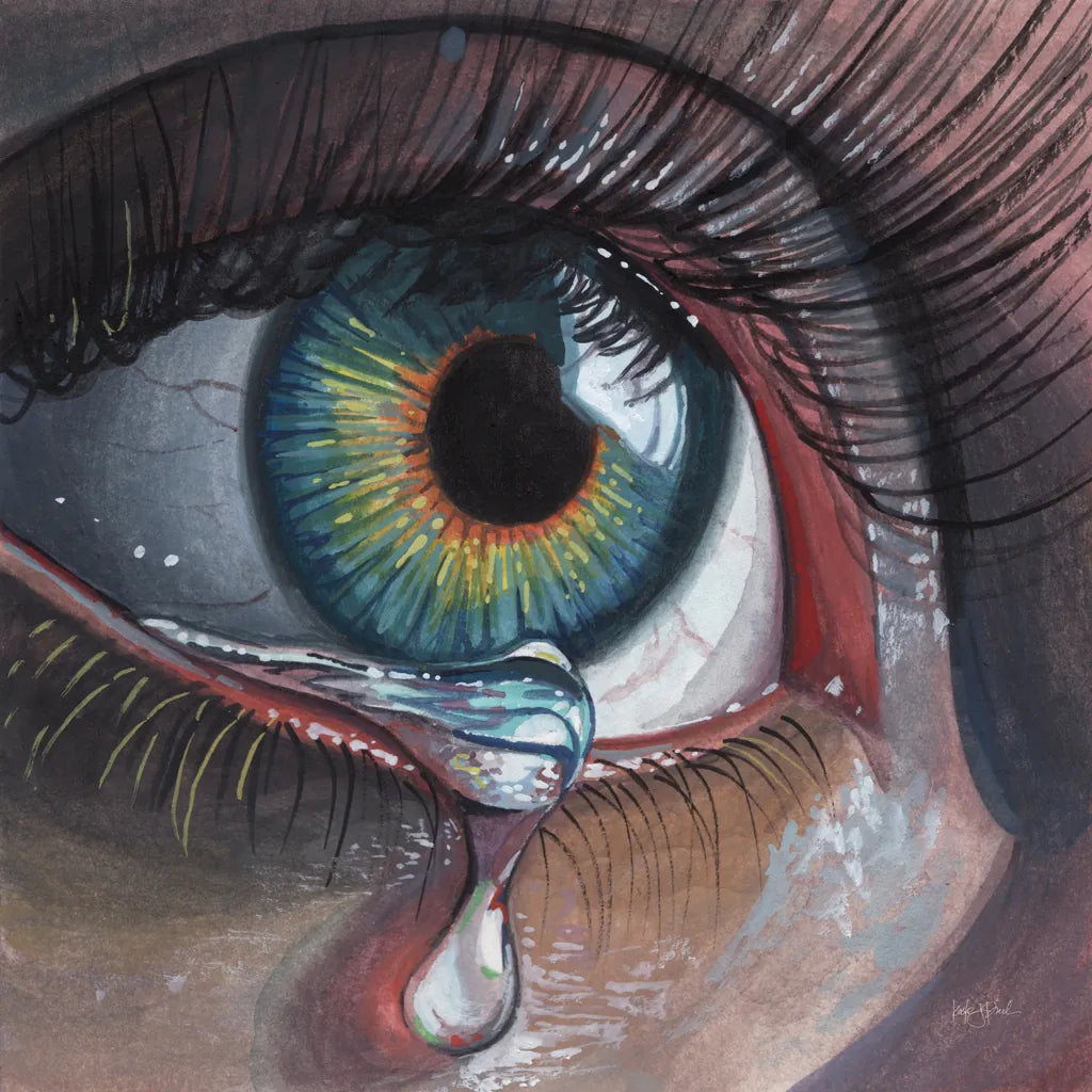 Single Teardrop by Kate Jarvik Birch | Decorus Art
