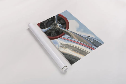 Travel by Air I v2 No Words by Marco Fabiano. shown as a rolled paper print. Available as archival giclee rolled canvas, fine art paper, or poster print. SKU 33821i.