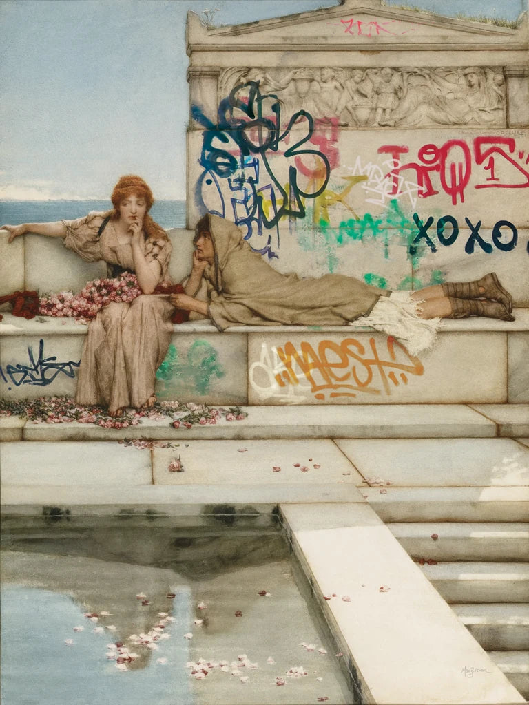 Antiquity Graffiti by Mary Urban