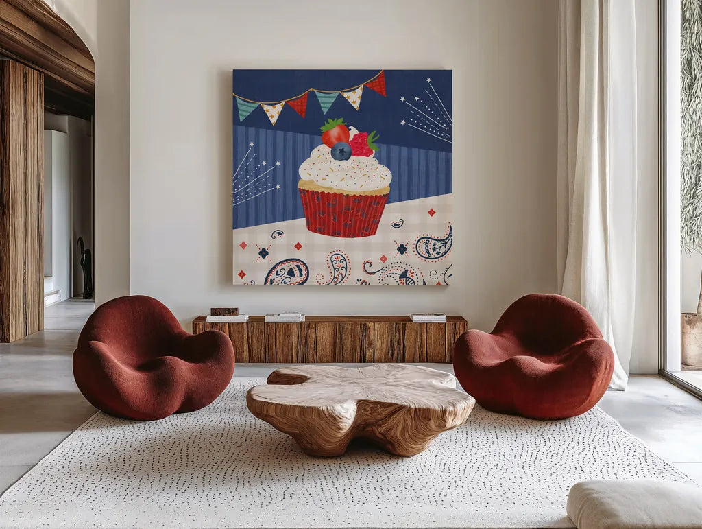 Sparkle and Shine II by Veronique Charron. Shown as extra-large giant wall art in a modern living room. Available as an archival giclee rolled canvas, fine art paper, or poster print. SKU 83715a.