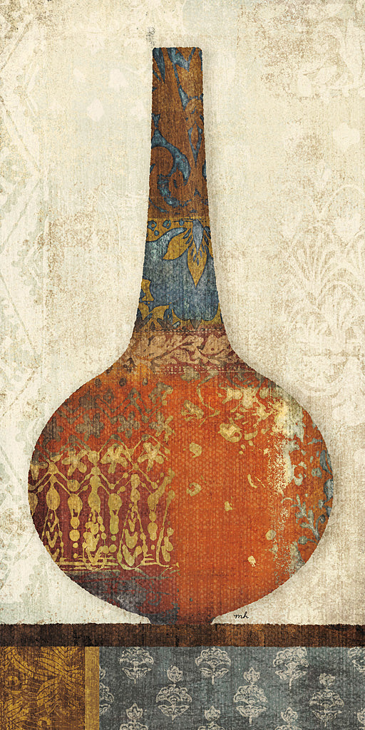 Reproduction of Indian Vessels I by Moira Hershey - Wall Decor Art