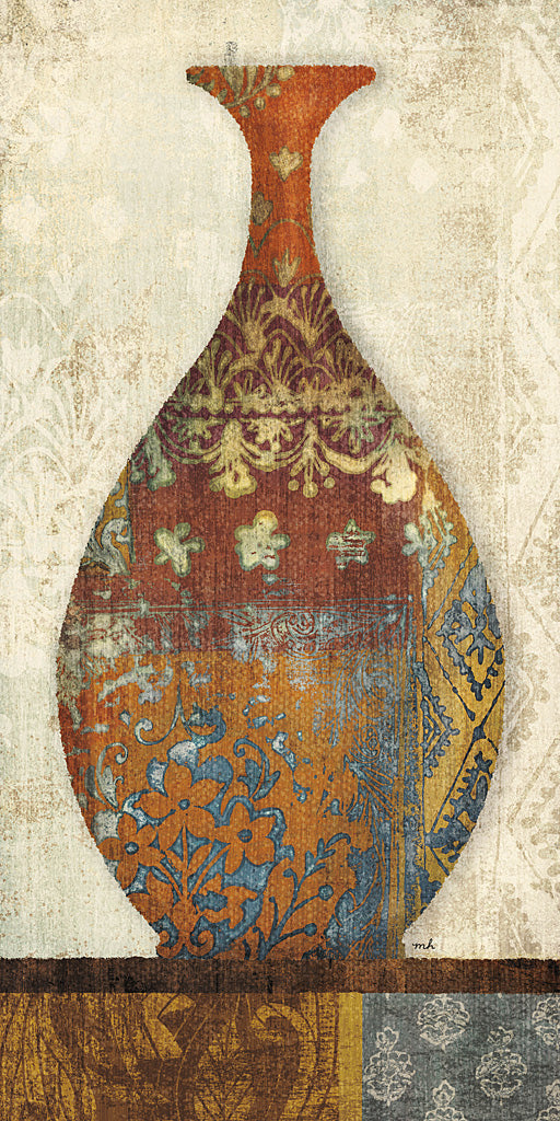 Reproduction of Indian Vessels II by Moira Hershey - Wall Decor Art