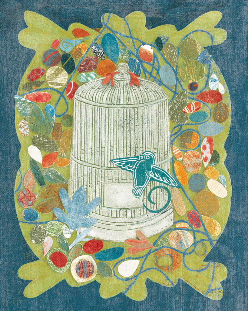 Reproduction of Im Home II Summer Green by Candra Boggs - Wall Decor Art