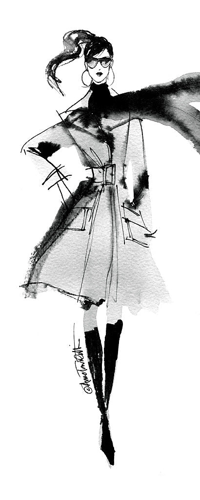 Reproduction of Modern Fashion I by Anne Tavoletti - Wall Decor Art