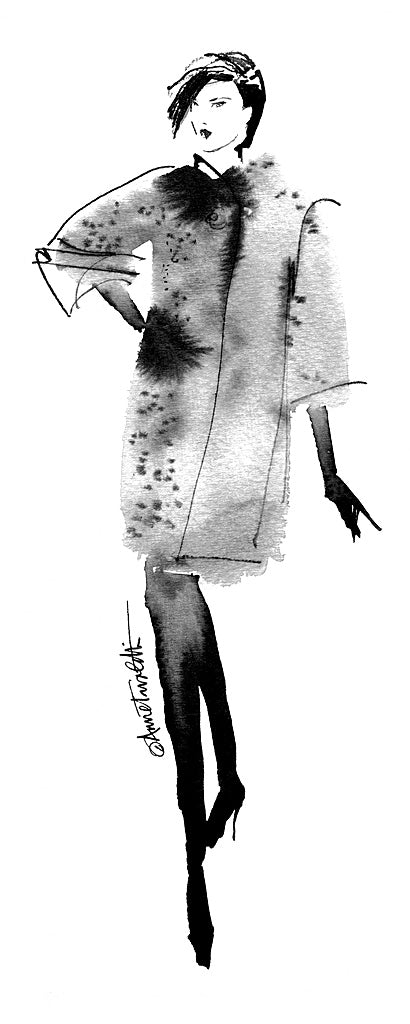 Reproduction of Modern Fashion II by Anne Tavoletti - Wall Decor Art