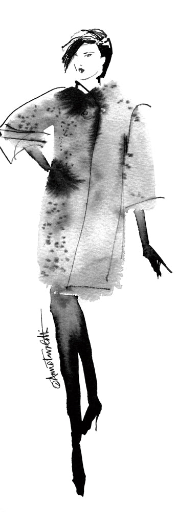 Reproduction of Modern Fashion II Crop by Anne Tavoletti - Wall Decor Art