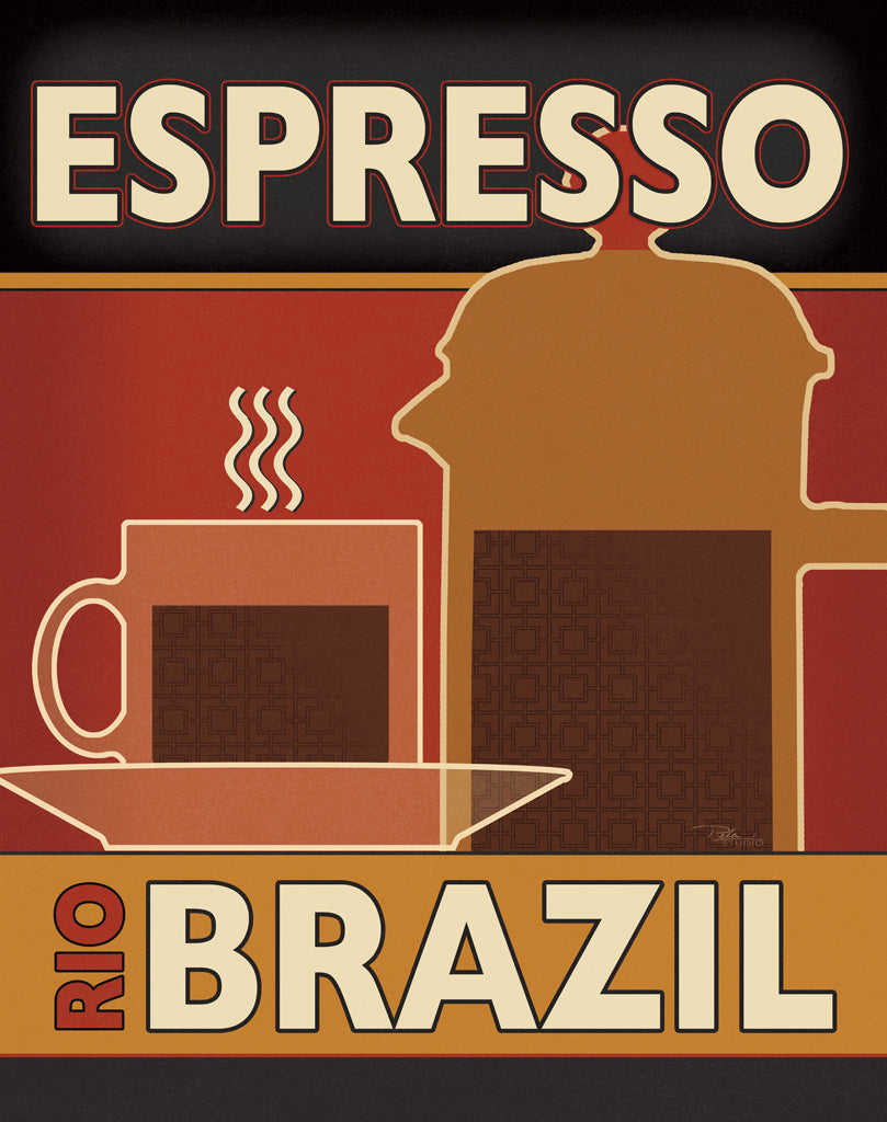 Reproduction of Deco Coffee I by Pela Studio - Wall Decor Art