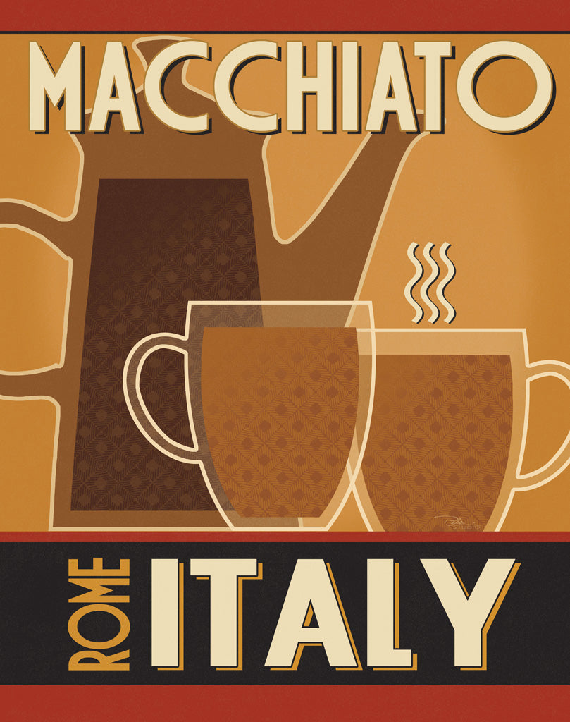 Reproduction of Deco Coffee II by Pela Studio - Wall Decor Art