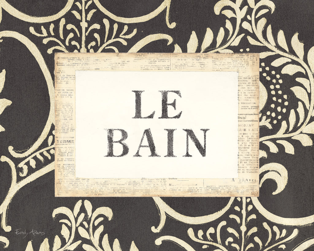 Reproduction of Le Bain by Emily Adams - Wall Decor Art