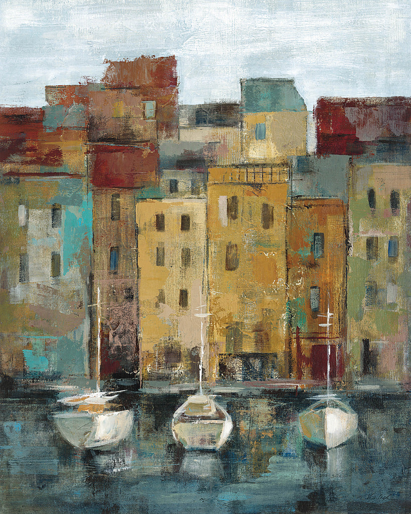 Reproduction of Old Town Port II by Silvia Vassileva - Wall Decor Art