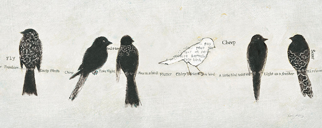 Reproduction of Catching Up I by Emily Adams - Wall Decor Art