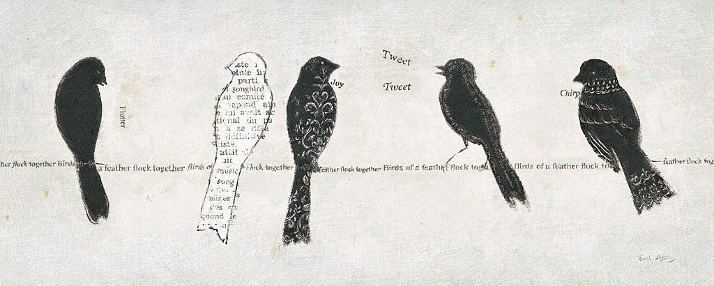 Reproduction of Catching Up II by Emily Adams - Wall Decor Art