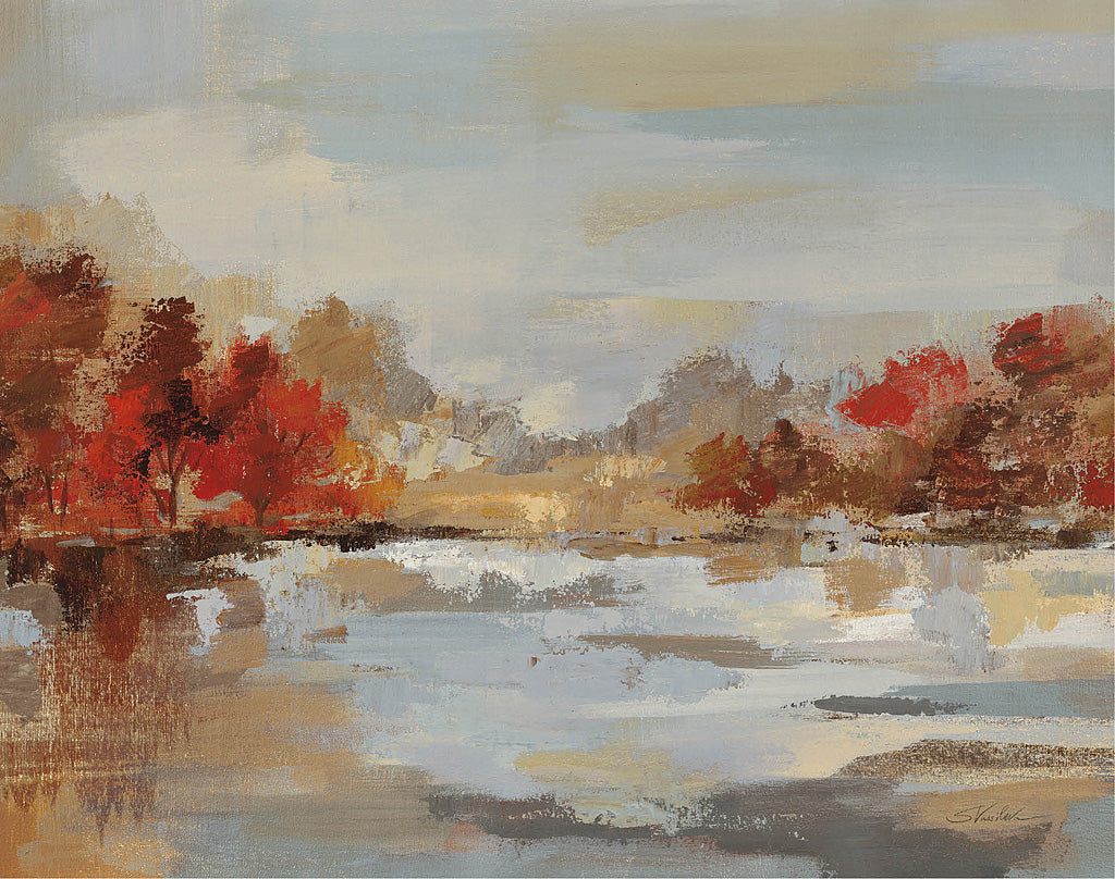 Reproduction of Late Fall Reminiscense Crop by Silvia Vassileva - Wall Decor Art