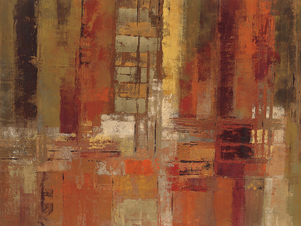 Reproduction of Sunset Street Crop by Silvia Vassileva - Wall Decor Art