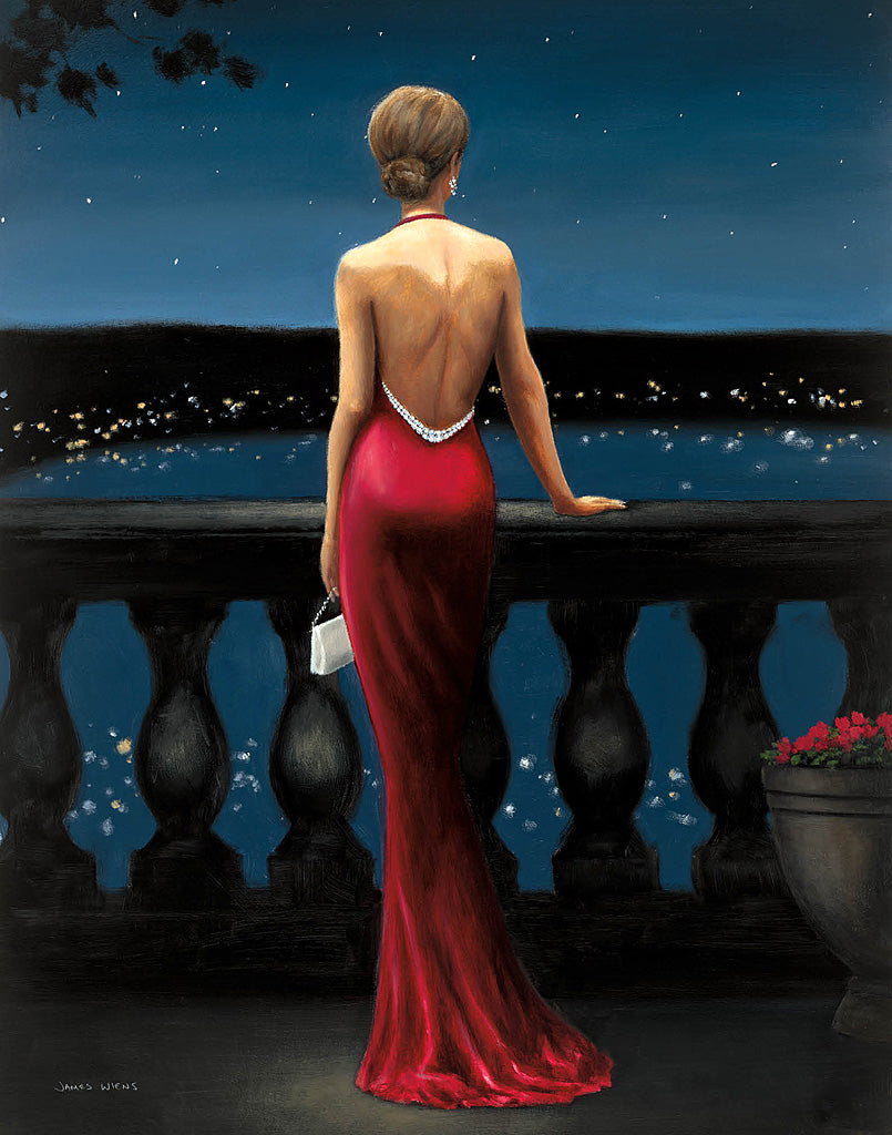 Reproduction of Thinking of Him by James Wiens - Wall Decor Art