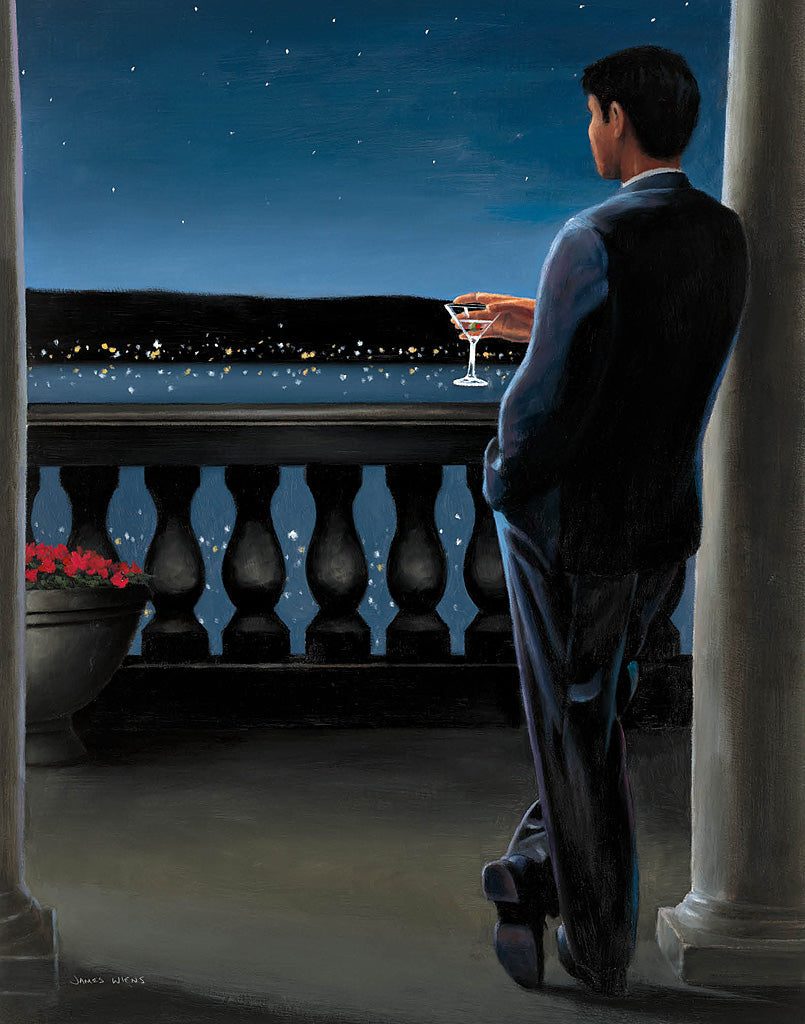 Reproduction of Thinking of Her by James Wiens - Wall Decor Art