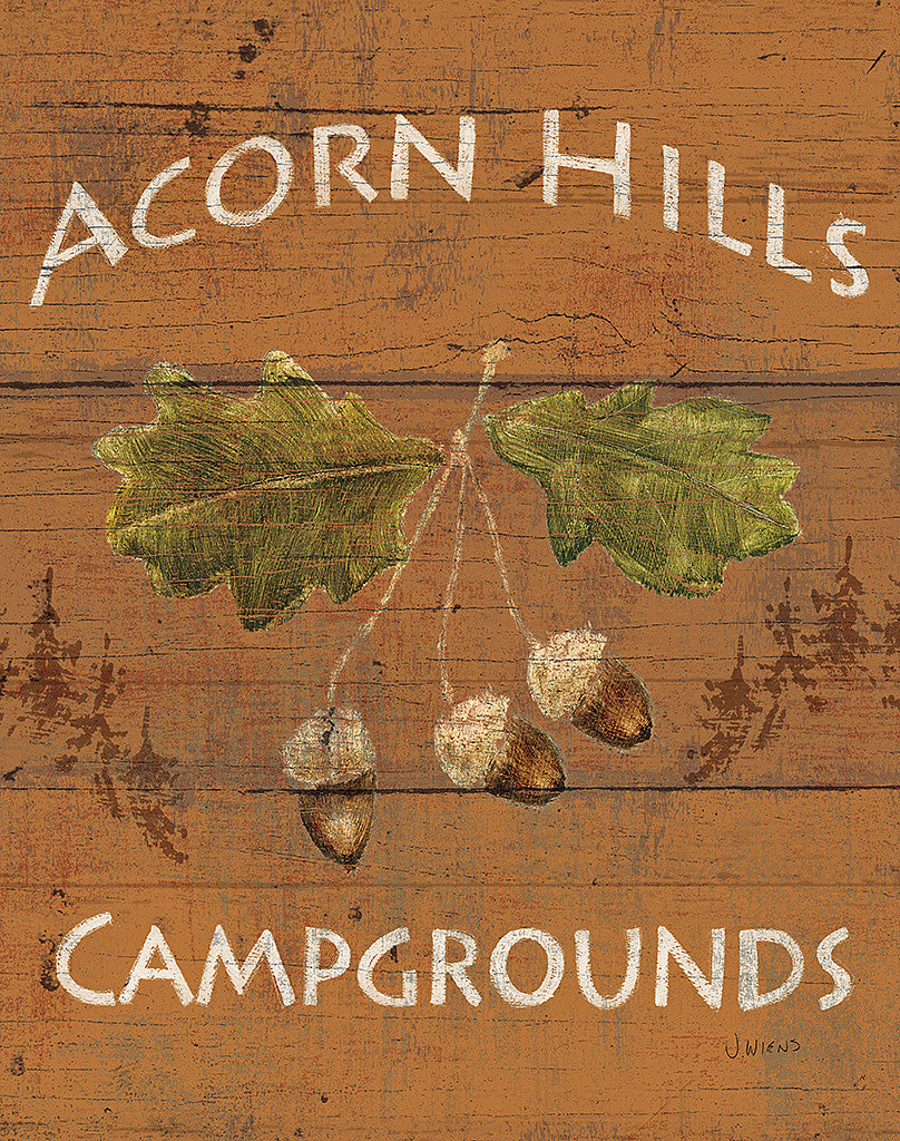 Reproduction of Lodge Signs I by James Wiens - Wall Decor Art