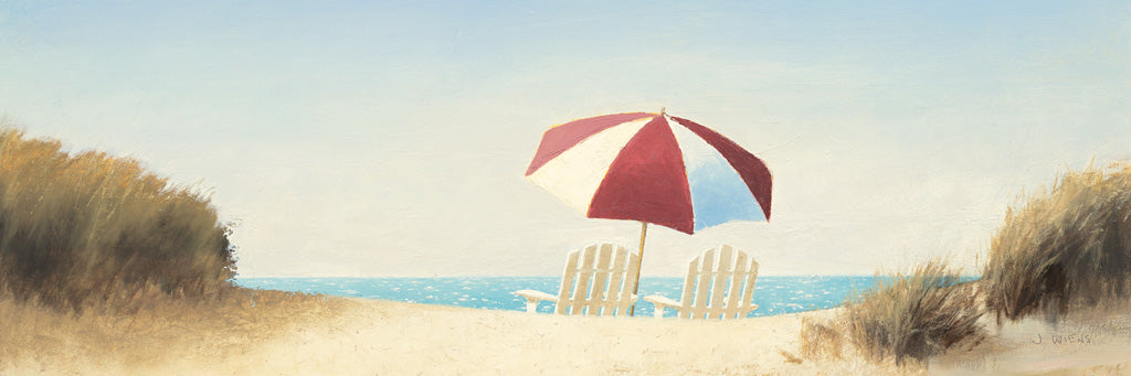 Reproduction of Morning Beach Panel I by James Wiens - Wall Decor Art