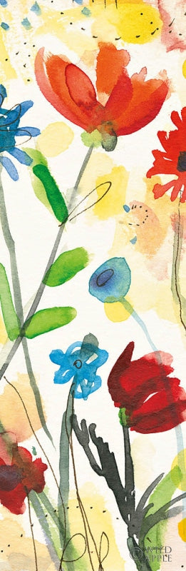 Reproduction of Sarahs Garden Panel I by Cheryl Warrick - Wall Decor Art