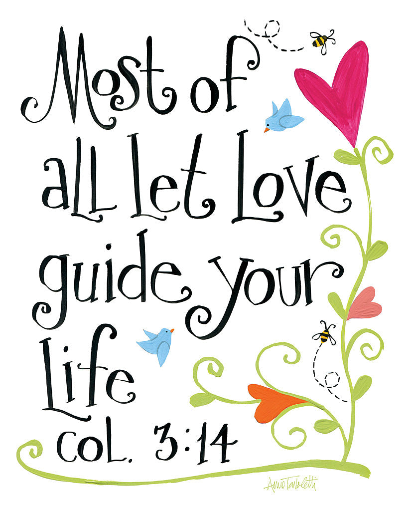 Reproduction of Most of All by Anne Tavoletti - Wall Decor Art