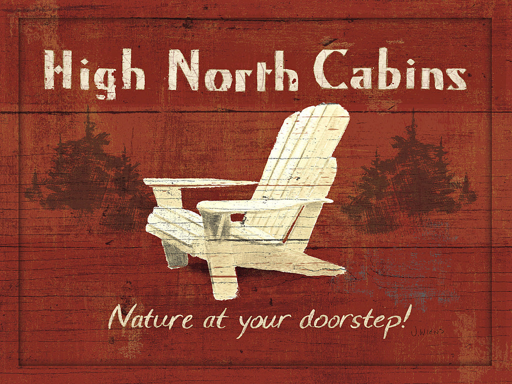 Reproduction of Lodge Signs II by James Wiens - Wall Decor Art