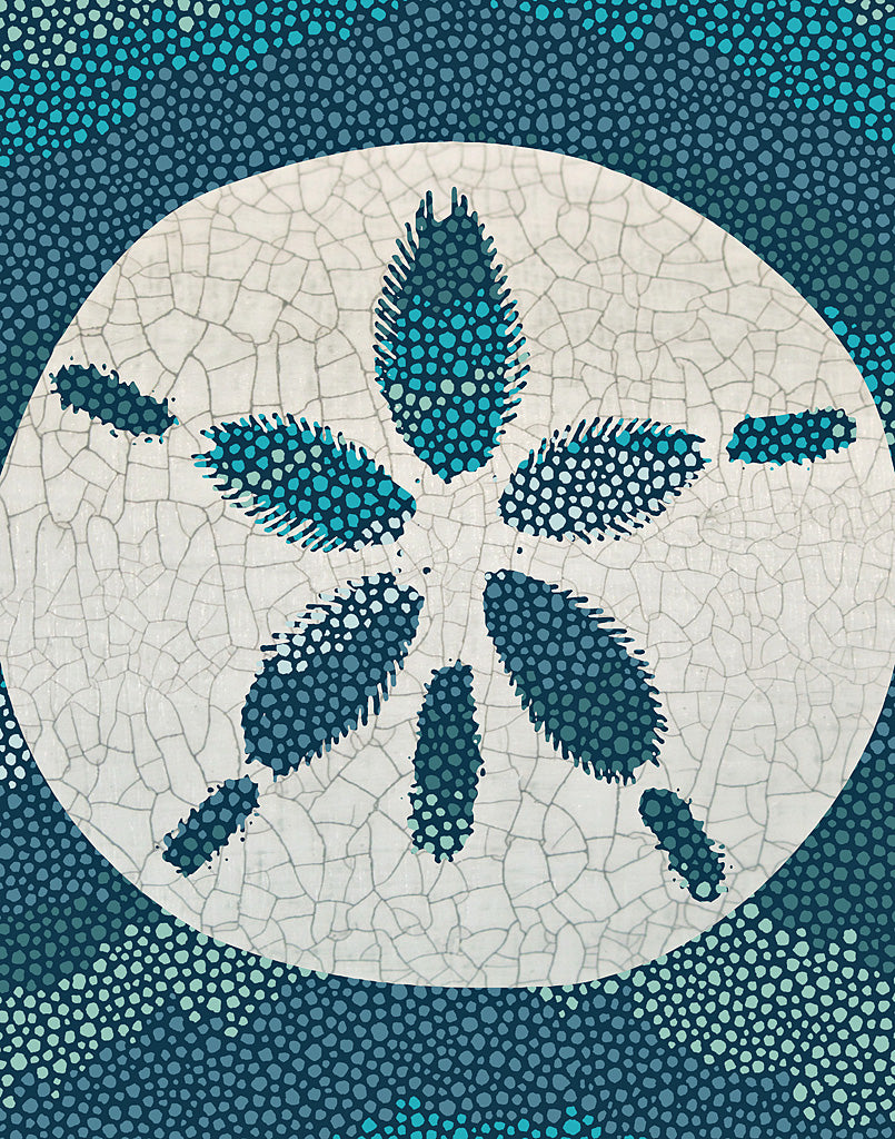 Reproduction of Sea Glass II Crop by Wild Apple Portfolio - Wall Decor Art