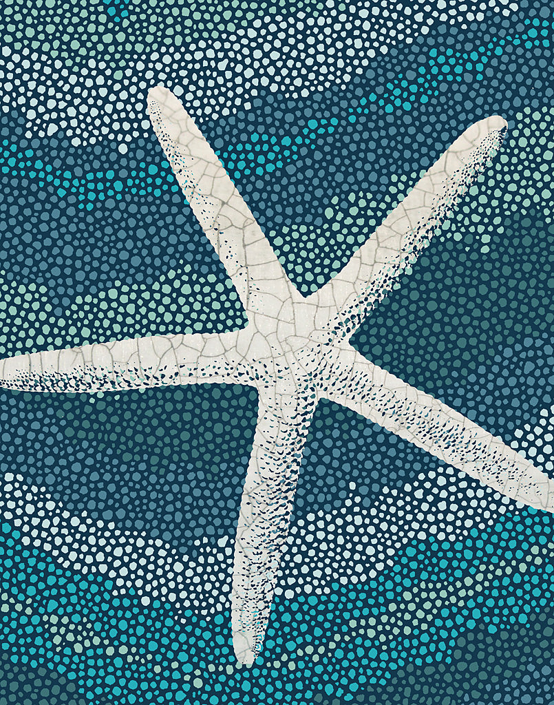 Reproduction of Sea Glass IV Crop by Wild Apple Portfolio - Wall Decor Art