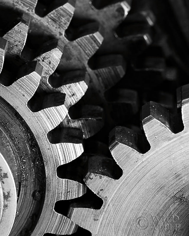 Reproduction of Interlocked IV by Laura Marshall - Wall Decor Art