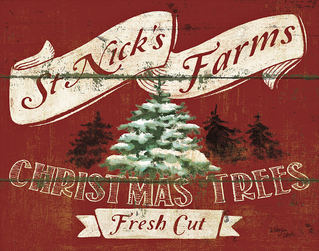 Reproduction of Holiday Signs IV by Wellington Studio - Wall Decor Art