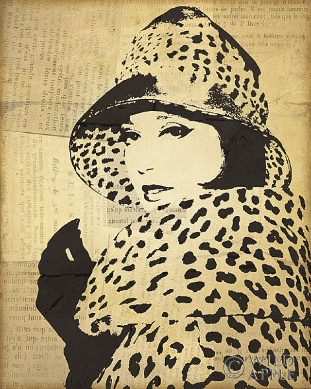 Reproduction of Fashion News II by Wild Apple Portfolio - Wall Decor Art