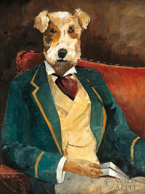 Reproduction of Edgar Allen Paw by Avery Tillmon - Wall Decor Art