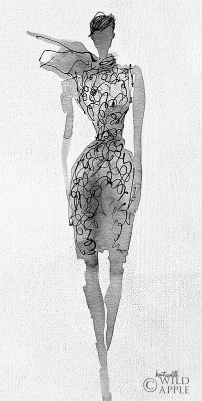 Reproduction of Fashion Sketchbook VIII by Anne Tavoletti - Wall Decor Art