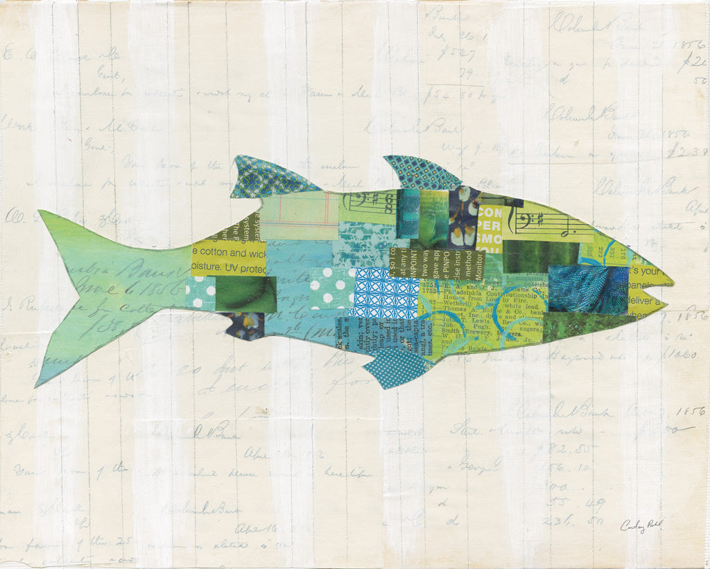 Reproduction of In the Ocean III by Courtney Prahl - Wall Decor Art