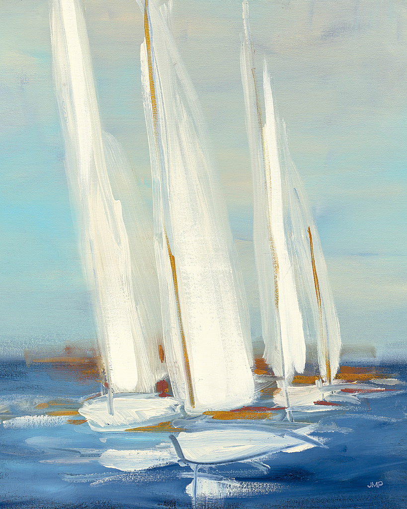 Reproduction of Summer Regatta II by Julia Purinton - Wall Decor Art