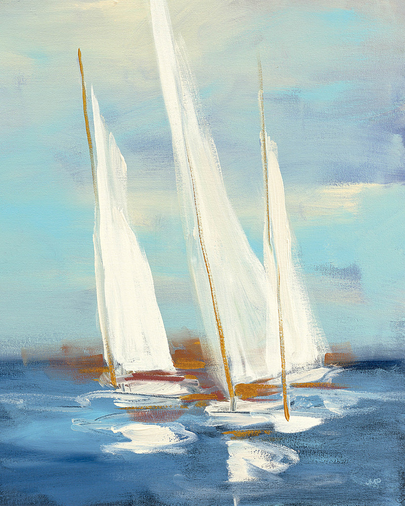 Reproduction of Summer Regatta III by Julia Purinton - Wall Decor Art